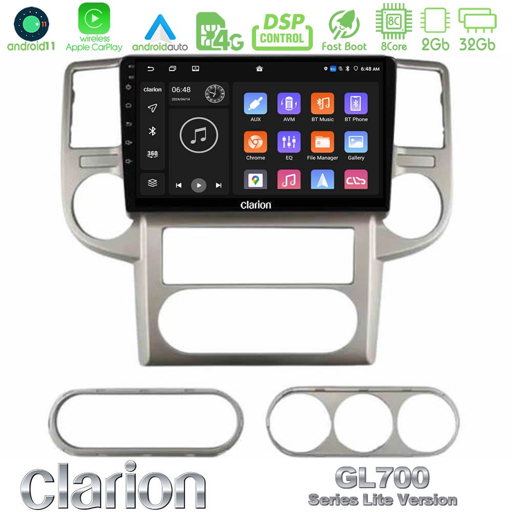 clarion_g72l_ns1502 Clarion GL700 Lite Series 8Core Android11 2+32GB Nissan X-Trail 2003-2007 Navigation Multimedia Tablet 10" Με Carplay & Android Auto - Image 1