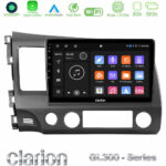 Clarion GL300 Series 4Core Android11 2+32GB Honda Civic 2006-2011 Navigation Multimedia Tablet 9" Με Carplay & Android Auto