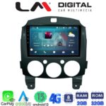 LM Digital - LM ZR8430 GPS Οθόνη OEM Multimedia Αυτοκινήτου για MAZDA 2 2007>2014 (CarPlay/AndroidAuto/BT/GPS/WIFI/GPRS) - Image 2