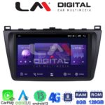 LM Digital - LM ZT8012 GPS Οθόνη OEM Multimedia Αυτοκινήτου για Mazda 6 2008 > 2012 (CarPlay/AndroidAuto/BT/GPS/WIFI/GPRS) - Image 2