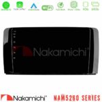 Nakamichi NAM5260 Series 4Core Android12 4+64GB Mercedes R Class Navigation Multimedia Tablet 9" Με Carplay & Android Auto