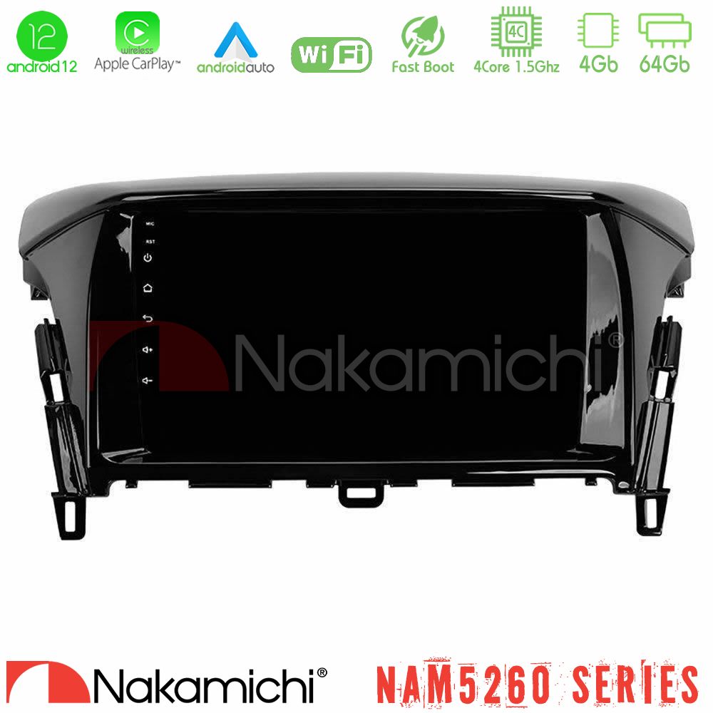 nakamichi_n44_mt2021 Nakamichi NAM5260 Series 4Core Android12 4+64GB Mitsubishi Eclipse Cross Navigation Multimedia Tablet 9" Με Carplay & Android Auto - Image 1
