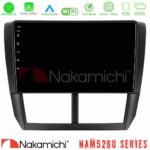 Nakamichi NAM5260 Series 4Core Android12 4+64GB Subaru Forester Navigation Multimedia Tablet 9" Με Carplay & Android Auto