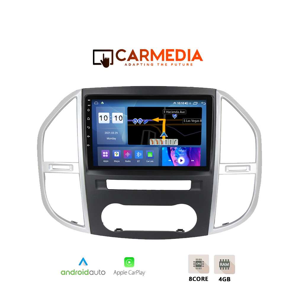 CARMEDIA-CM410-12-PRO-OEM-TABLET-10-MERCEDES-VITO-VIANO-W447-2015