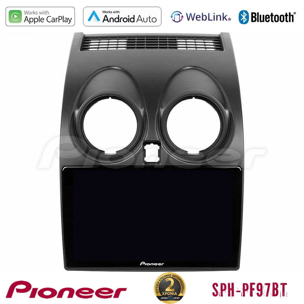 pioneer Pioneer SPH-PF97BT Series Nissan Qashqai J10 Multimedia Station 9" (Tablet Style) Με Carplay & Android Auto - Image 1