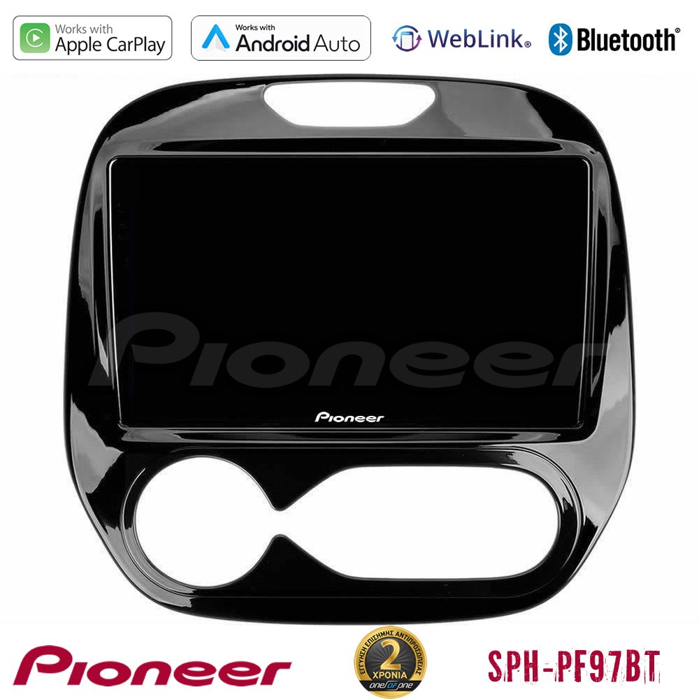 pioneer Pioneer SPH-PF97BT Series Renault Captur 2013-2019 (Facelift) Multimedia Station 9" (Tablet Style) Με Carplay & Android Auto - Image 1