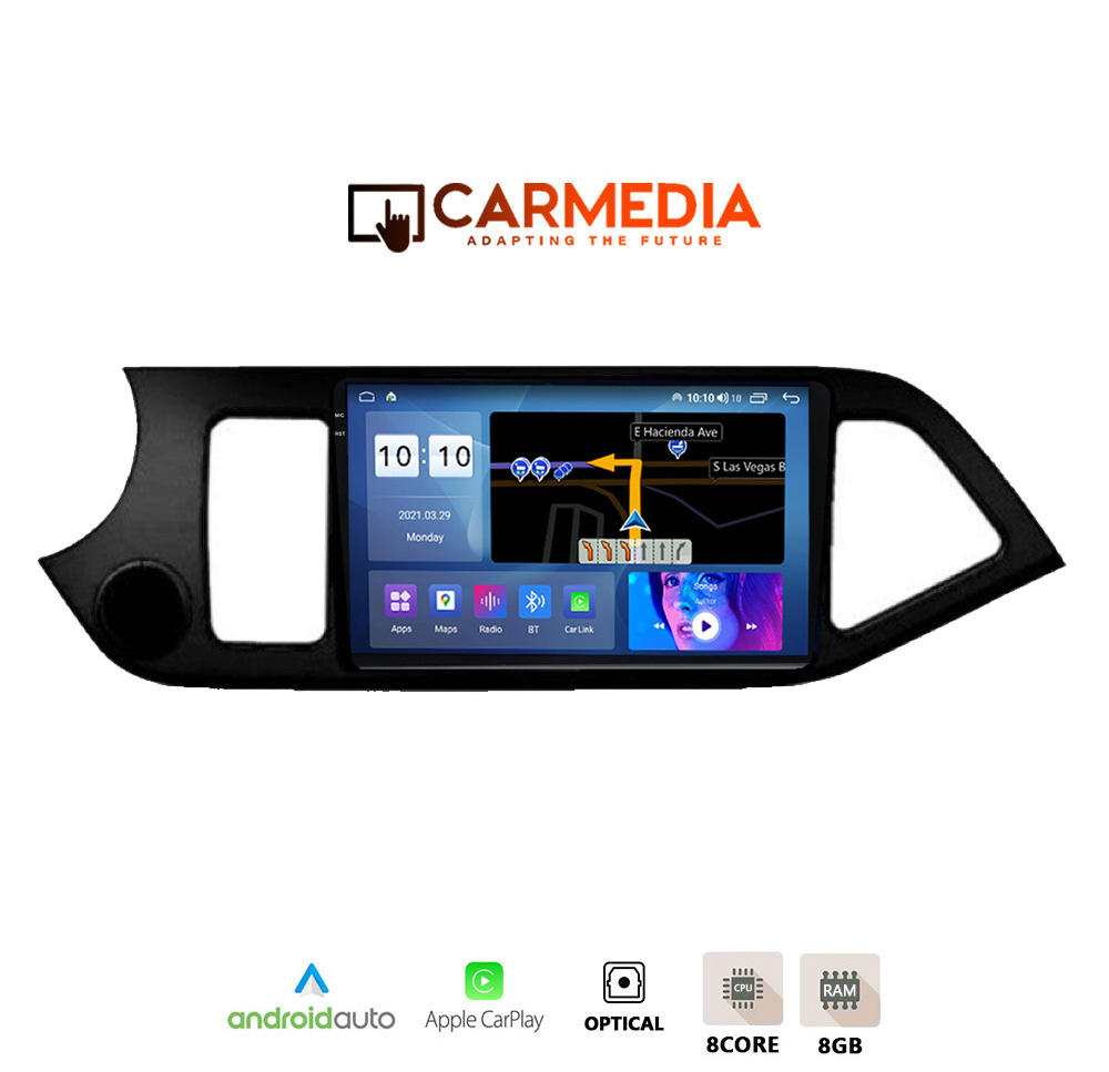 CARMEDIA-CM8095-12-PRO-PLUS-OEM-TABLET-9.5-KIA-PICANTO-2011-2017