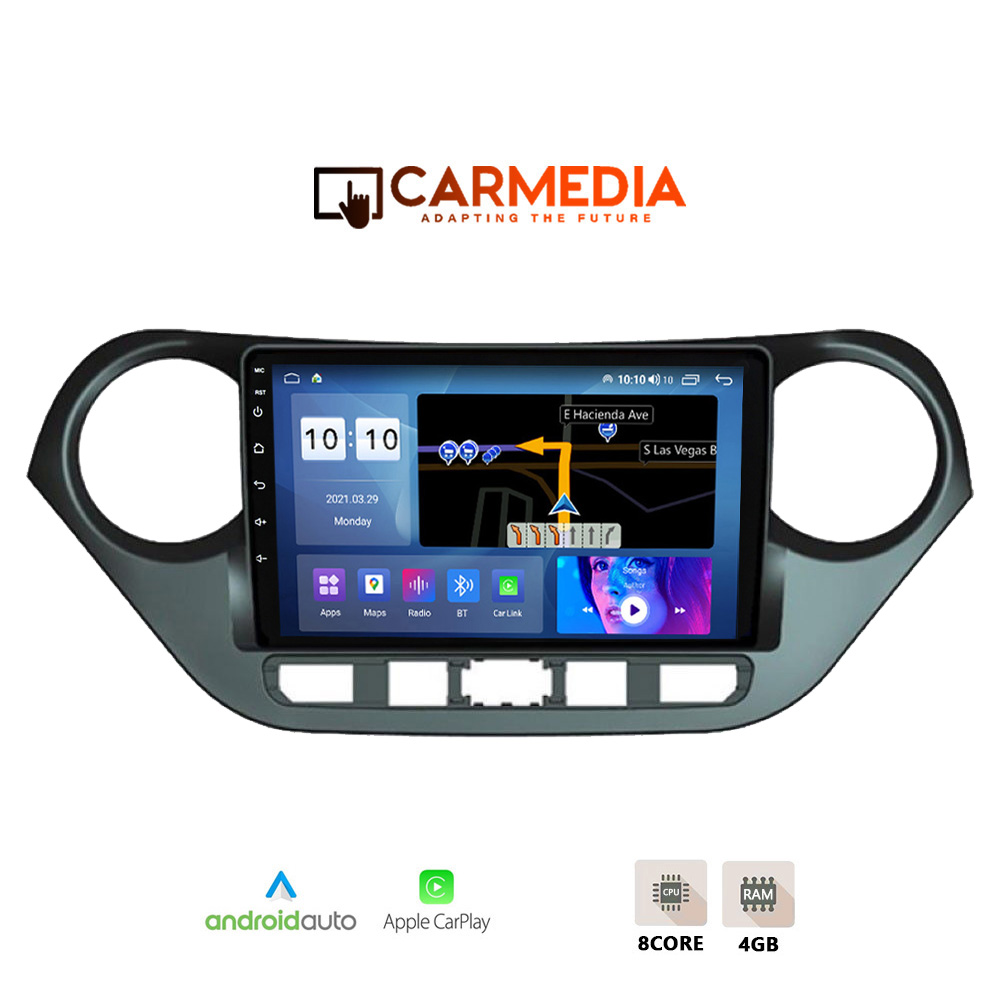 CARMEDIA-CM409-12-PRO-OEM-TABLET-9-HYUNDAI-I10-2014-2020