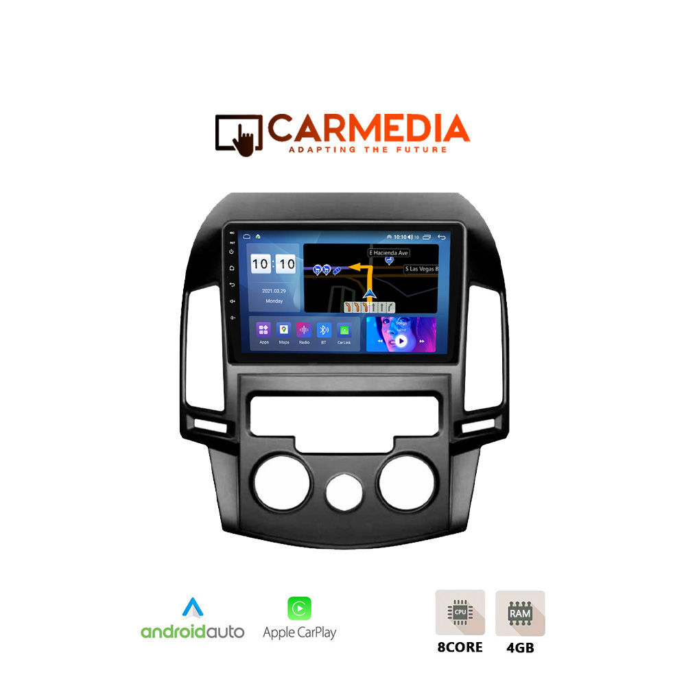 CARMEDIA-CM409-12-PRO-OEM-TABLET-9-HYUNDAI-I30-2007-2012-AC