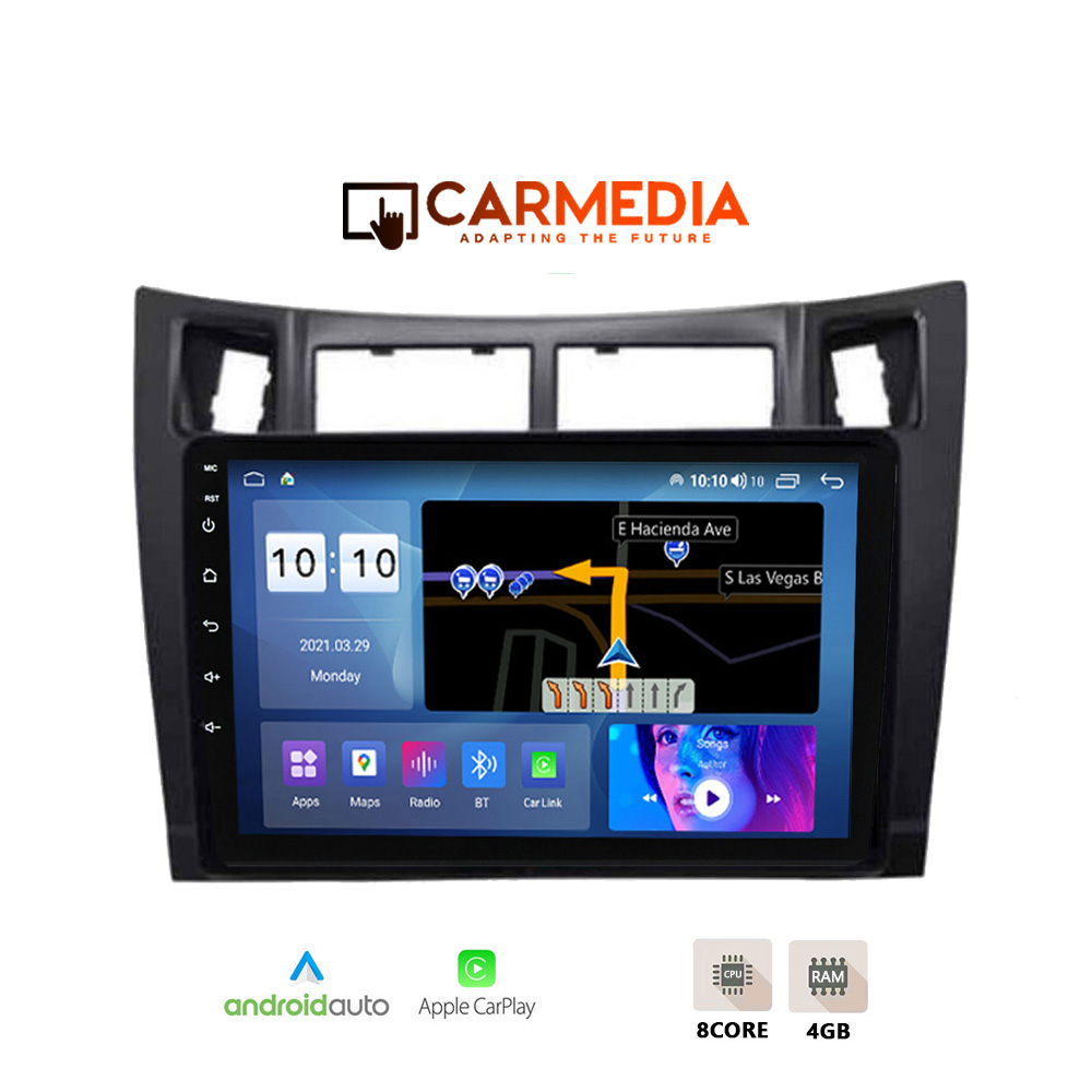 CARMEDIA-CM409-12-PRO-OEM-TABLET-9-TOYOTA-YARIS-2006-2011