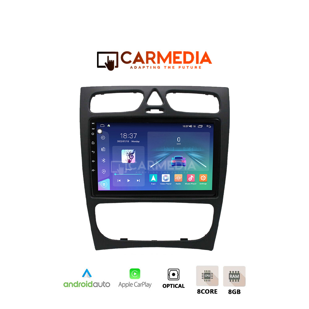 CARMEDIA-CM809-12-PRO-OEM-TABLET-9-MERCEDES-C-W203-1999-2004
