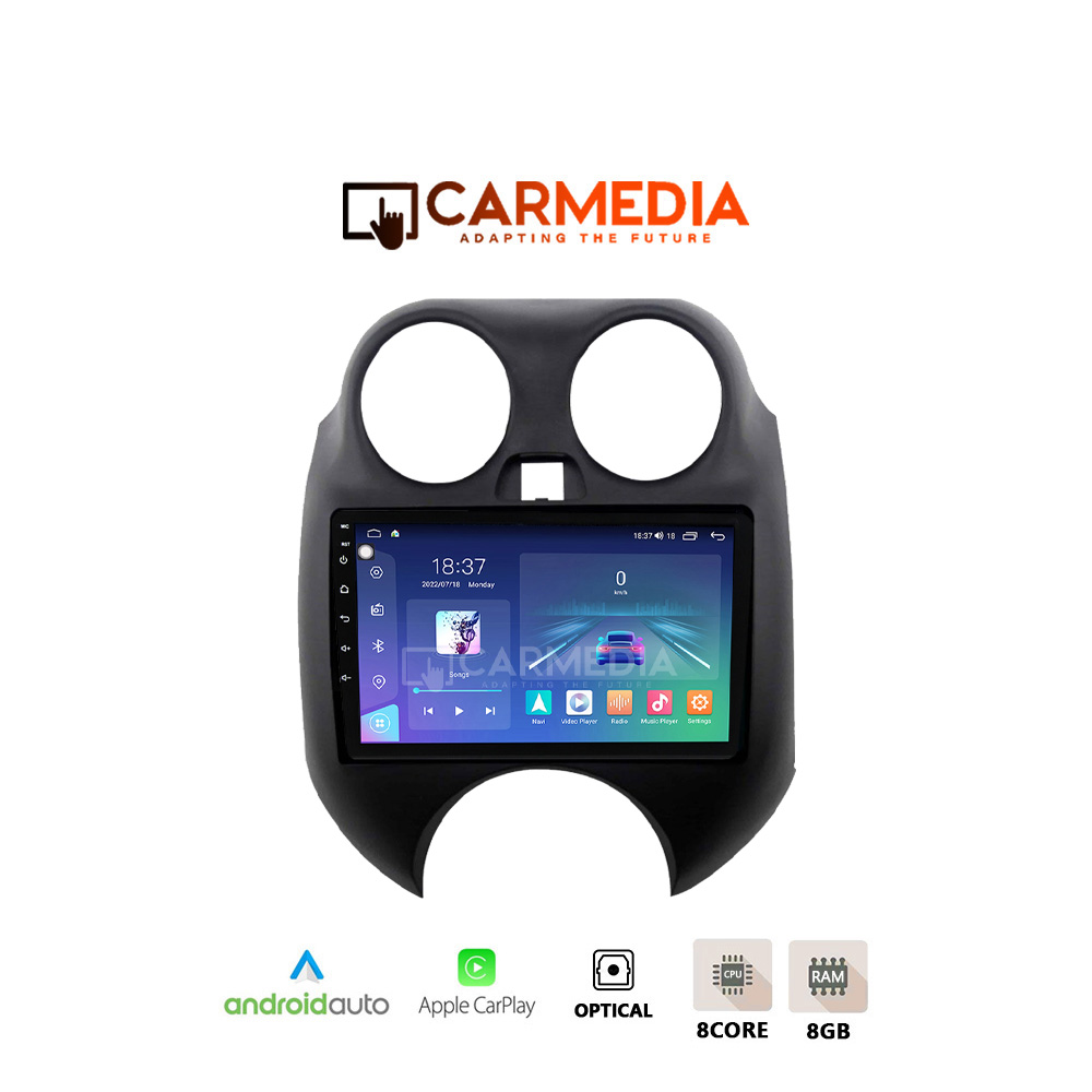 CARMEDIA-CM809-12-PRO-OEM-TABLET-9-NISSAN-MICRA-2010-2016