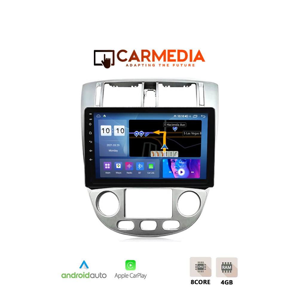 CARMEDIA-CM409-12-PRO-TABLET-9-OEM-CHEVROLET-LACETTI-EXCELLE-SILVER