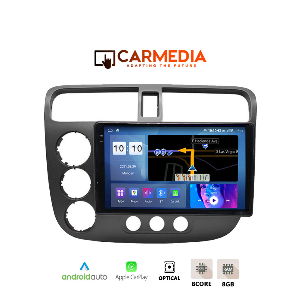 CARMEDIA-CM8095-12-PRO-PLUS-OEM-TABLET-9.5-HONDA-CIVIC-4D-2001-2006