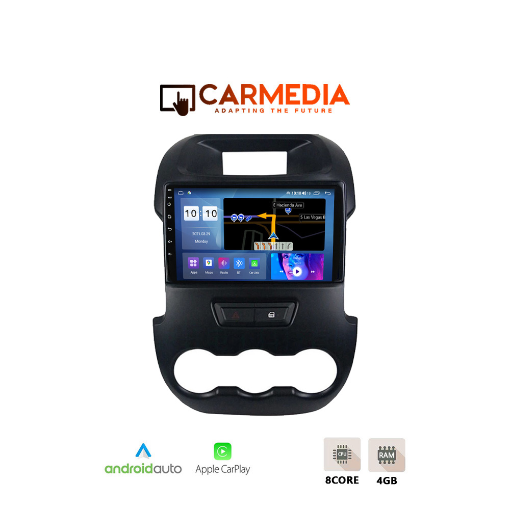 CARMEDIA-CM409-12-PRO-OEM-TABLET-9-FORD-RANGER-2011-2015