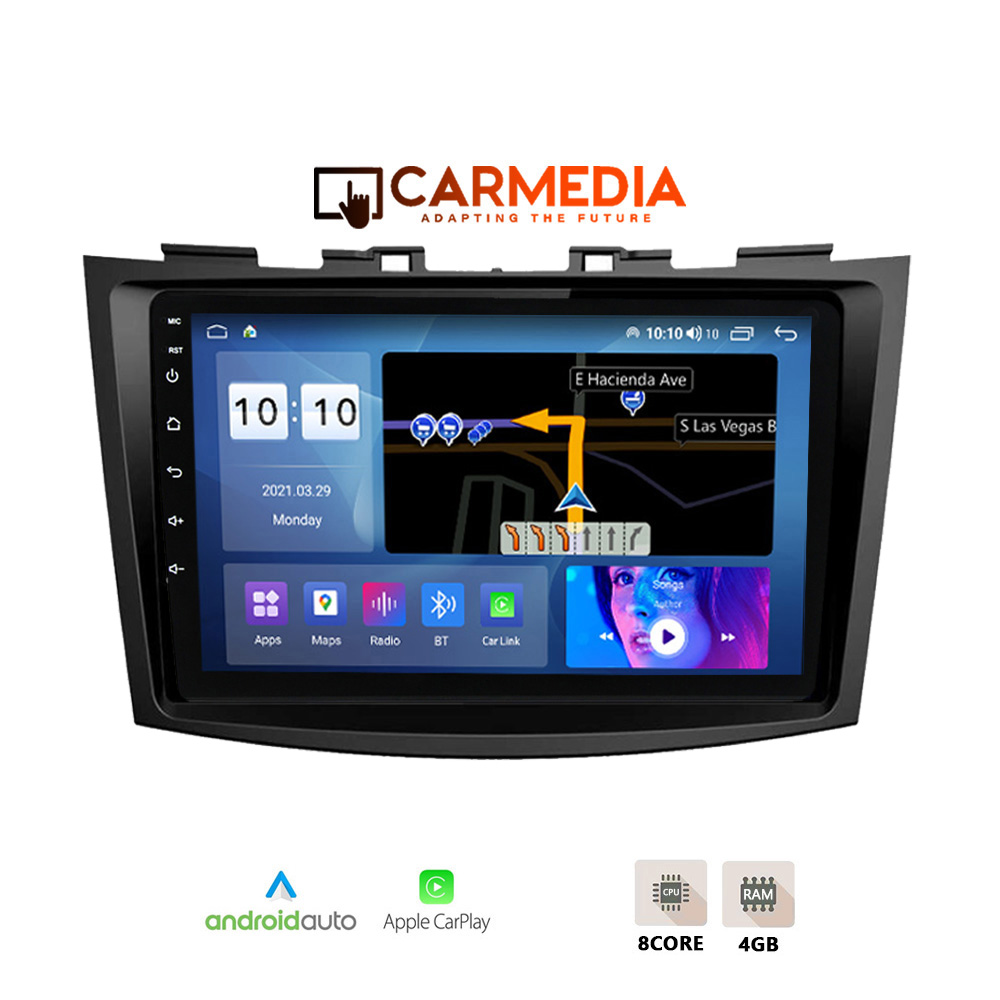 CARMEDIA-CM409-12-PRO-OEM-TABLET-9-SUZUKI-SWIFT-2011-2016