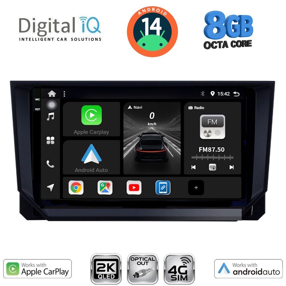 BXK20573_14_ BXK 20573_CPAA (9inc) MULTIMEDIA TABLET for SEAT ARONA - IBIZA mod. 2018> - Image 1