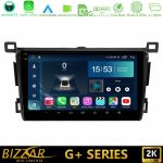 Bizzar G+ Series Toyota RAV4 2013-2018 8core Android12 6+128GB Navigation Multimedia Tablet 9" - Image 2
