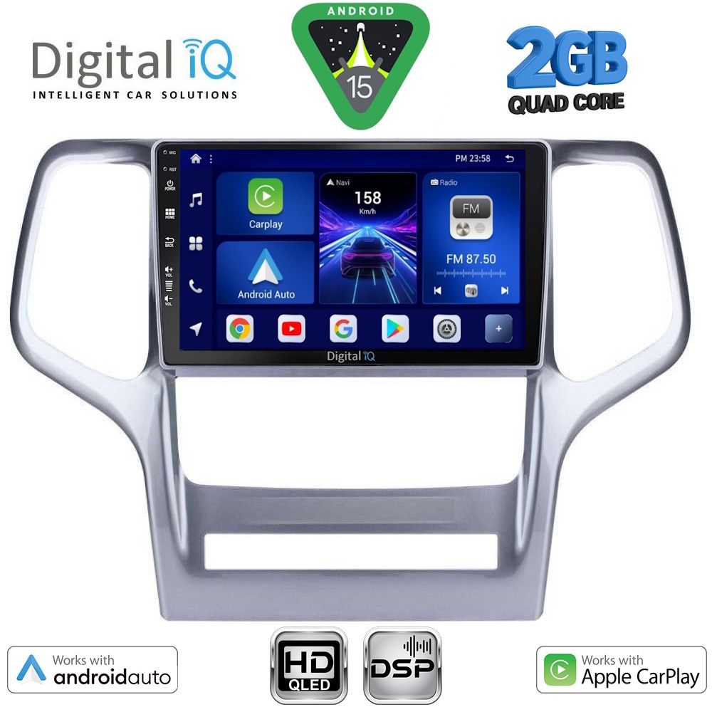 BXC3282-15 BXC 3282_CPAA (9inc) MULTIMEDIA TABLET for JEEP GRAND CHEROKEE mod. 2011-2014 - Image 1