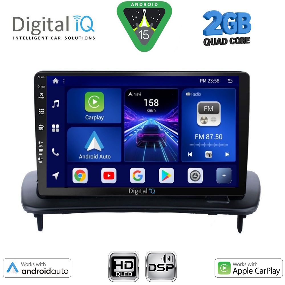 BXC3783_15 BXC 3783_CPAA (9inc) MULTIMEDIA TABLET for VOLVO C30 – S40 mod. 2004-2013 - Image 1