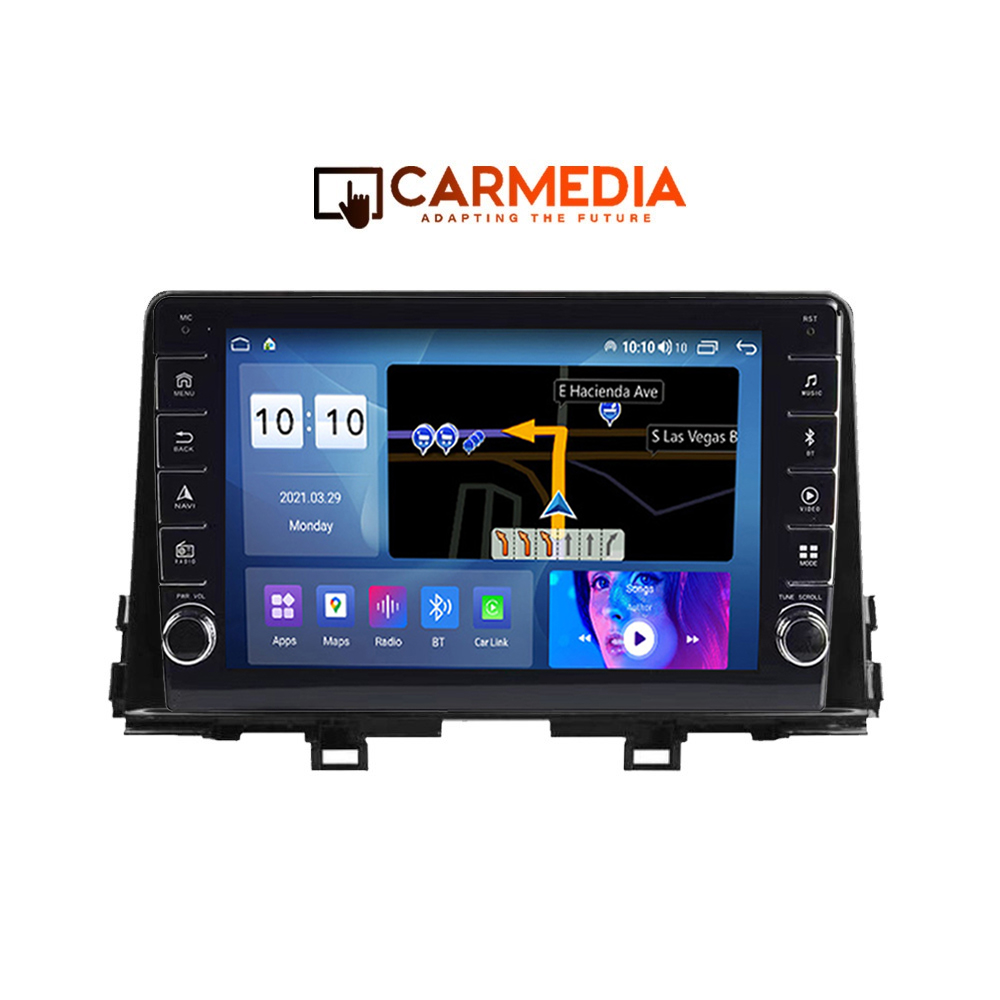 CARMEDIA-CM2089B-13-KNOB-TABLET-9-OEM-KIA-PICANTO-2017-2021-1 CARMEDIA CM2089B-13 KNOB TABLET 9'' OEM KIA PICANTO 2017-2021 - Image 1