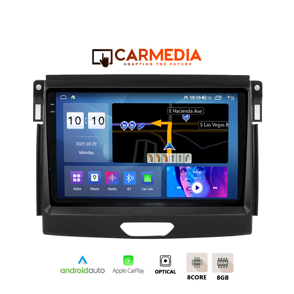 CARMEDIA-CM8095-12-PRO-PLUS-OEM-TABLET-9.5-FORD-RANGER-2018-1 CARMEDIA CMDU4095-5 PRO PLUS TABLET 9.5'' OEM FORD RANGER 2018+ - Image 1