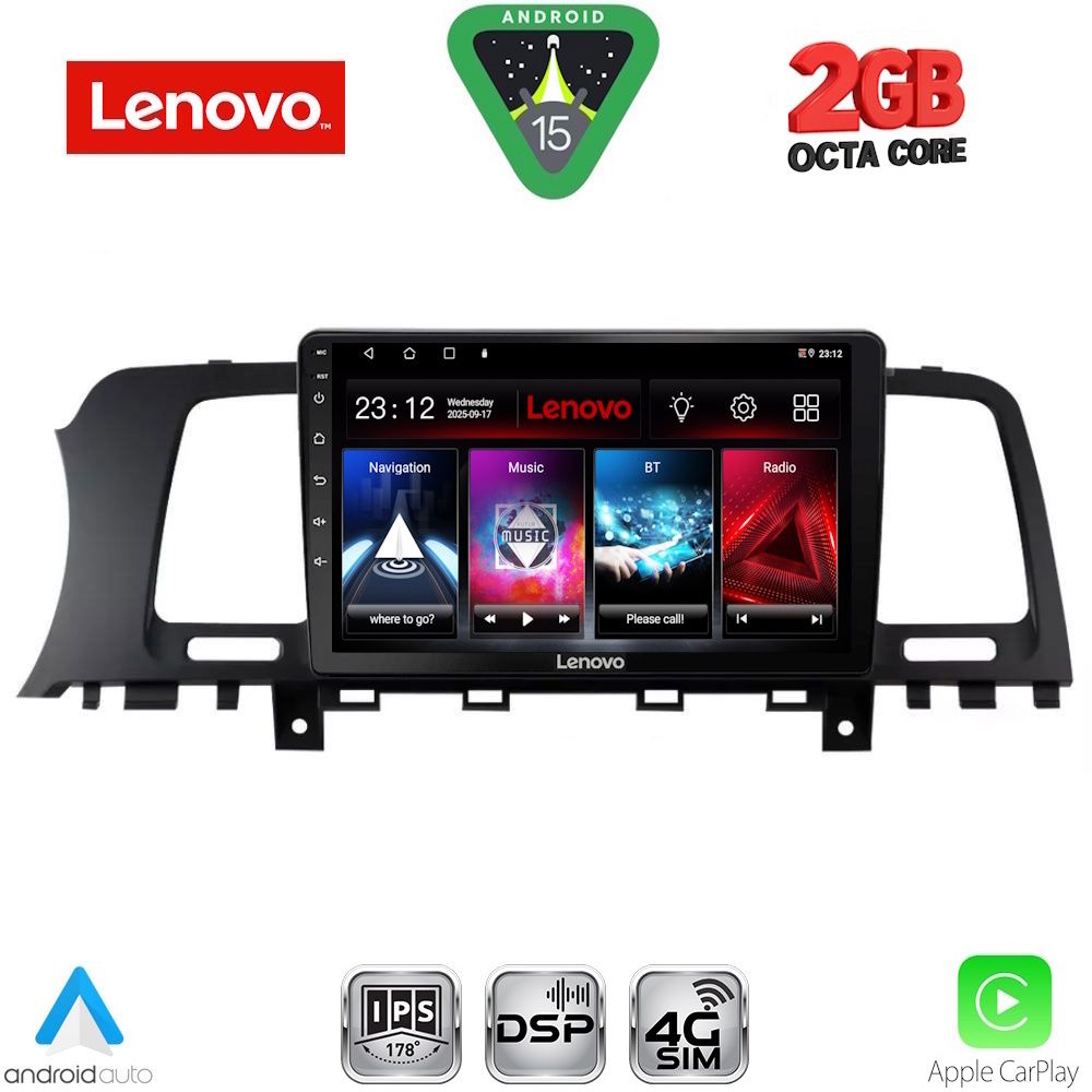 LVF5462_15 LENOVO LVF 5462_CPA (9inc) MULTIMEDIA TABLET for NISSAN MURANO mod. 2007-2014 - Image 1