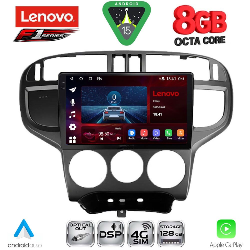 SSR10240_15 LENOVO SSR 10240_CPA (9inc) MULTIMEDIA TABLET for HYUNDAI MATRIX mod. 2001-2010 - Image 1