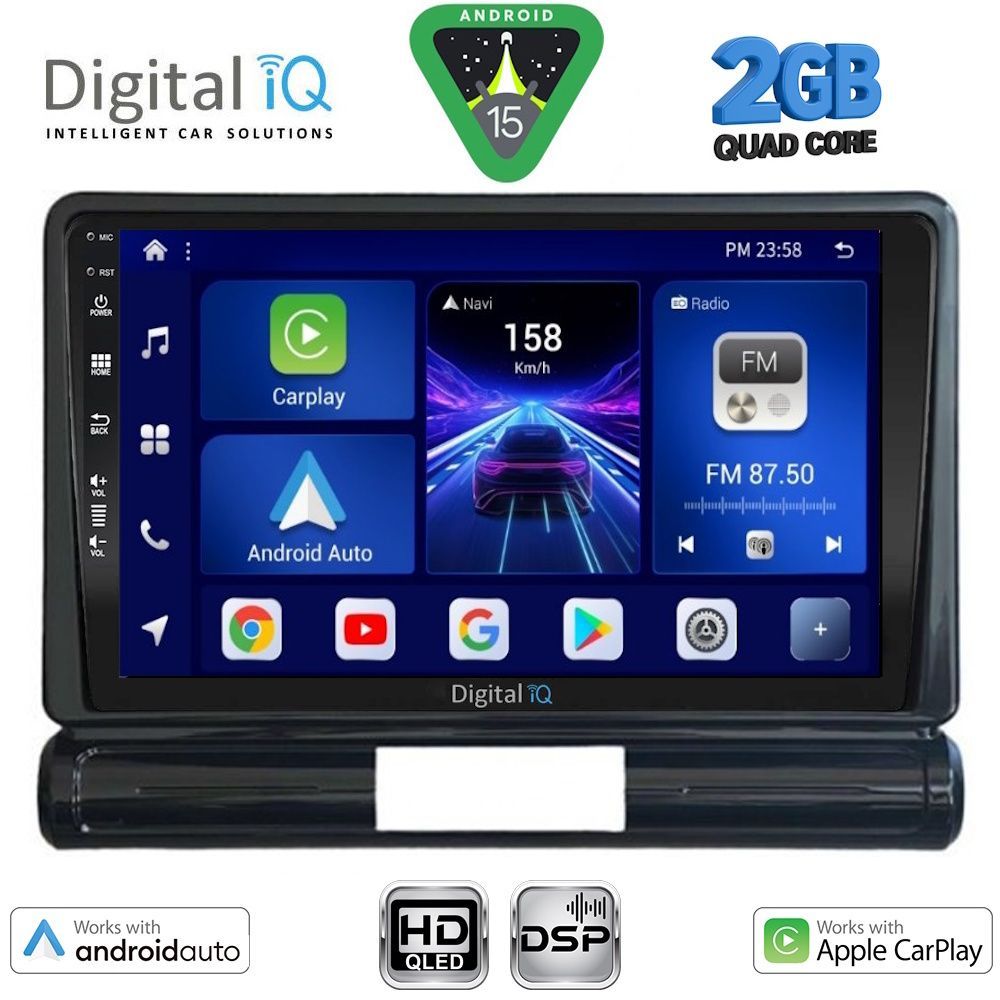 BXC3093L_15 BXC 3093M_CPAA (9inc) MULTIMEDIA TABLET for CITROEN C3 - DS3 mod. 2016-2024 Med Version - Image 1