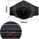 CAMERA QS8209 (AHD-NTSC) FRONT CAMERA for AUDI Q2 mod. 2017-2025 - Image 2