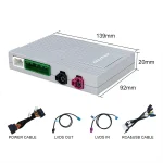 BZ 503F CPAA (WIRELESS CARPLAY / ANDROID AUTO BOX for MERCEDES mod. 2014-2018 with NTG 5.0/5.1 with 2 CAMERAS) - Image 6