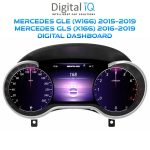 DDD 997_DC (12.3in) DIGITAL CLUSTER for MERCEDES ML-GL (W166) - GLE (W166) - GLS (X166) mod. 2015-2019