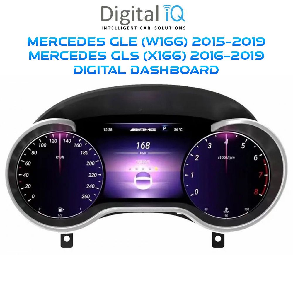 GLE_GLS_2015-19_Digital_Dashboard_01 DDD 997_DC (12.3in) DIGITAL CLUSTER for MERCEDES ML-GL (W166) - GLE (W166) - GLS (X166) mod. 2015-2019 - Image 1
