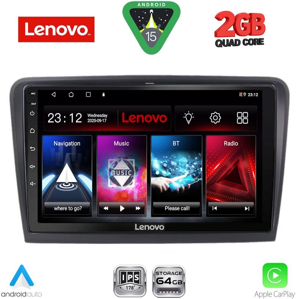 LVD2604_15 LENOVO LVD 2604B_CPA (10inc) MULTIMEDIA TABLET for SKODA SUPERB mod. 2008-2015 - Image 1