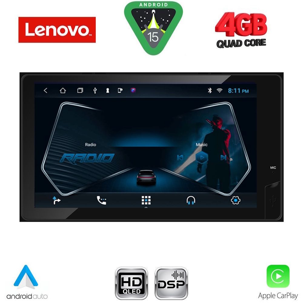 LVE562-155 LENOVO LVE 562_CPA (9'' DECK) MULTIMEDIA for TOYOTA ALL mod. 2019-2026 (230mm) - Image 1