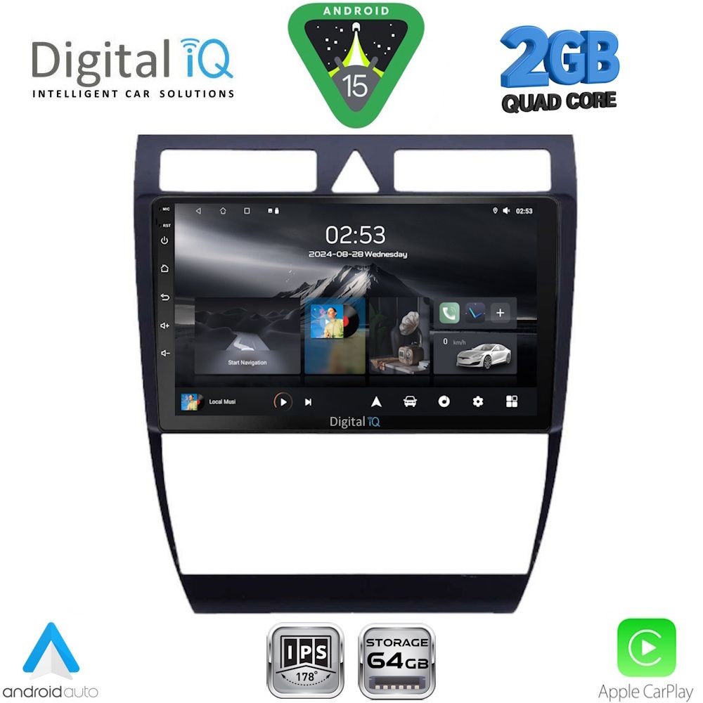 RSD1006_15 RSD 1006_CPA (9inc) MULTIMEDIA TABLET for AUDI A6 mod. 1998-2005 - Image 1