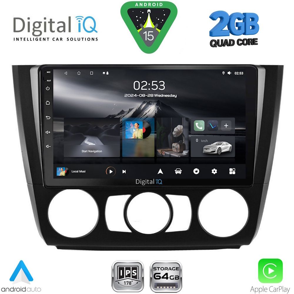 RSD1040_15 RSD 1040_CPA A/C (9inc) MULTIMEDIA TABLET for BMW S.1 E81-82-87-88 mod. 2004-2013 - Image 1