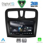 RSD 1108SQ_CPA (9inc) MULTIMEDIA TABLET for DACIA LOGAN – SANDERO mod. 2012-2019