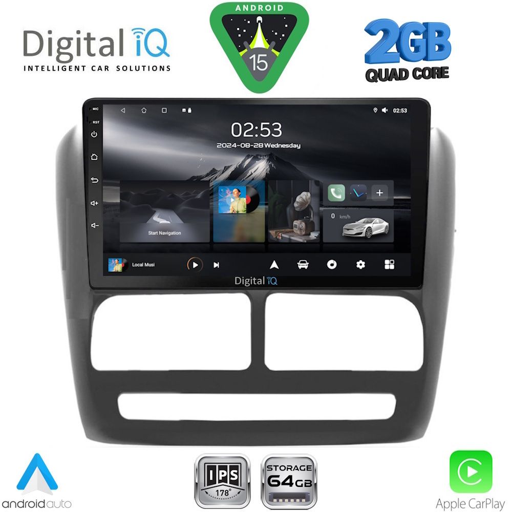 RSD1137_15 RSD 1137_CPA (9inc) MULTIMEDIA TABLET for FIAT DOBLO mod. 2010-2015 - Image 1