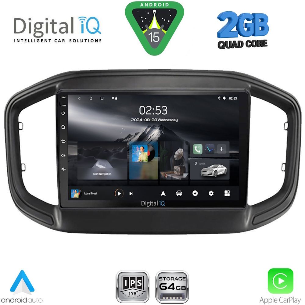 RSD1147_15 RSD 1147_CPA (9inc) MULTIMEDIA TABLET for FIAT STRADA mod. 2020-2026 - Image 1