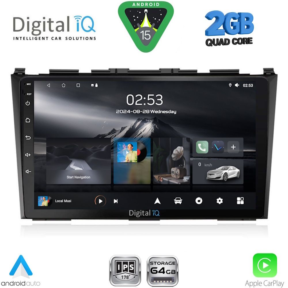 RSD1197_15 RSD 1197_CPA (9inc) MULTIMEDIA TABLET for HONDA CRV mod. 2006-2012 - Image 1