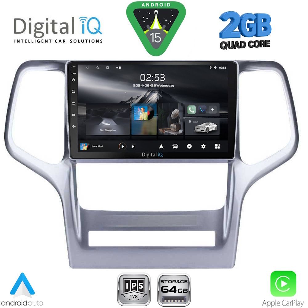 RSD1282_15 RSD 1282_CPA (9inc) MULTIMEDIA TABLET for JEEP GRAND CHEROKEE mod. 2011-2014 - Image 1