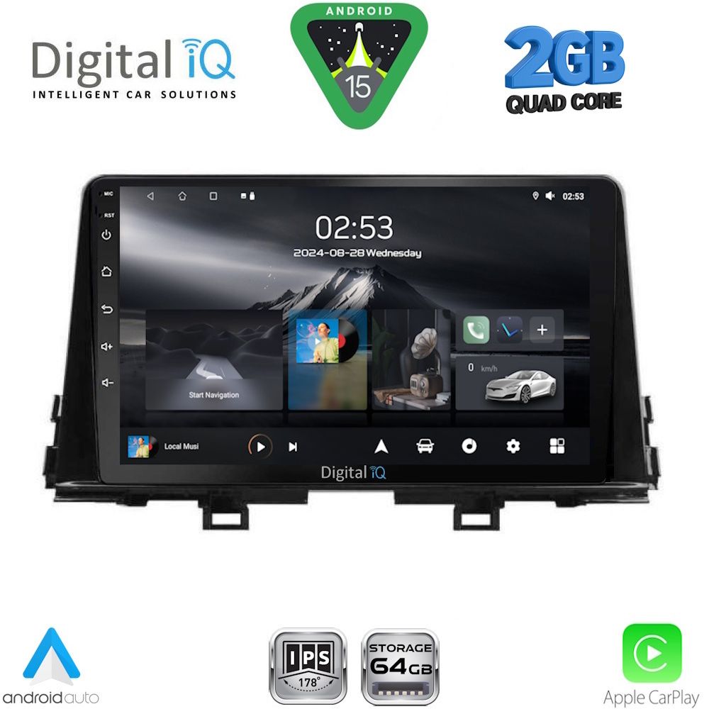 RSD1310_15 RSD 1310_CPA (9inc) MULTIMEDIA TABLET for KIA PICANTO mod. 2021-2026 - Image 1