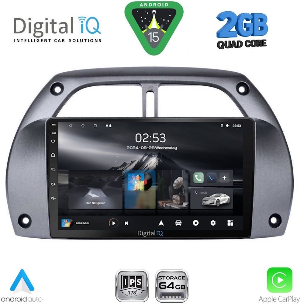 RSD1730_15 RSD 1730_CPA A/C (9inc) MULTIMEDIA TABLET for TOYOTA RAV 4 mod. 2000-2006 - Image 1