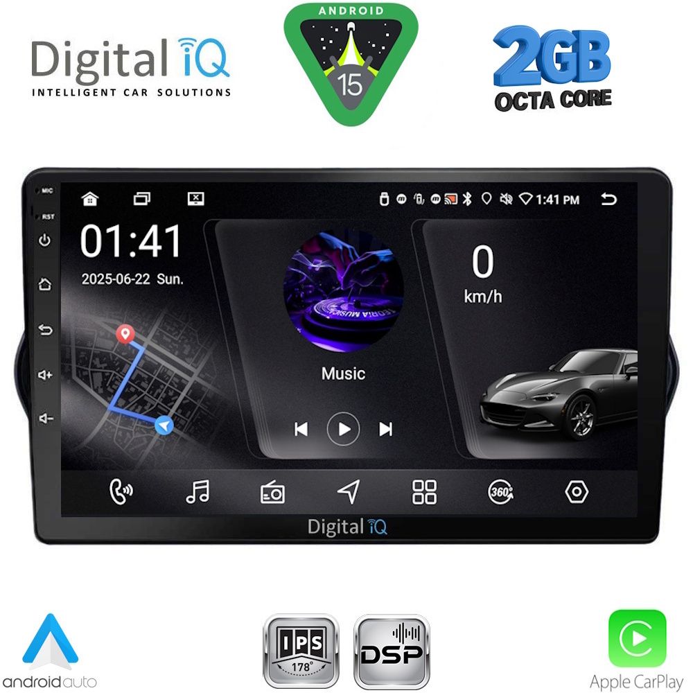 RSF4148_15 RSF 4148_CPA (9inc) MULTIMEDIA TABLET for FIAT TIPO mod. 2015-2023 - Image 1