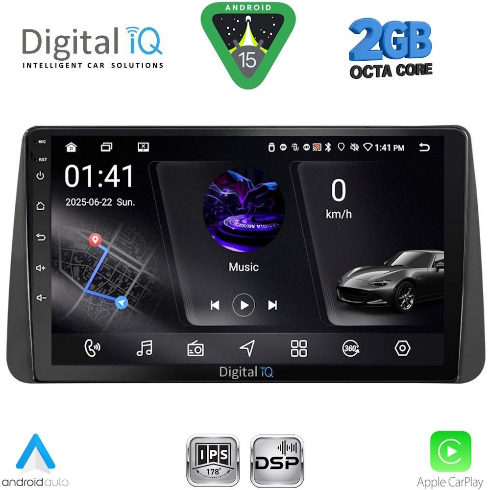 RSF4149_15 RSF 4149_CPA DASH (9inc) MULTIMEDIA TABLET for FIAT TIPO mod. 2018-2023 - Image 1