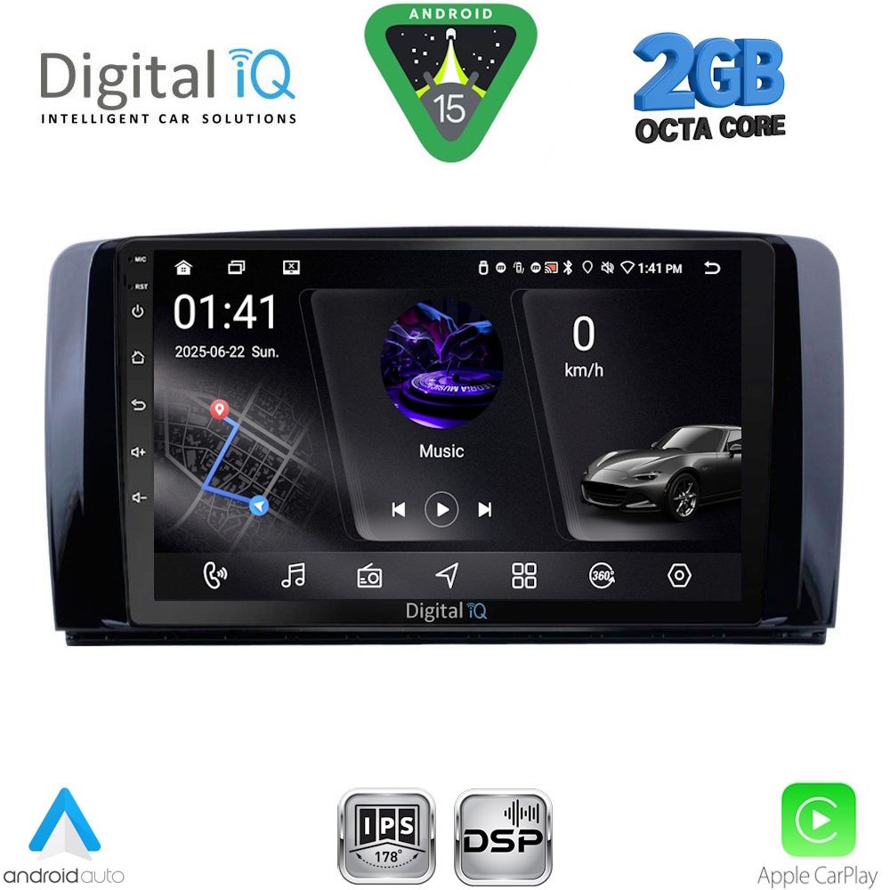 RSF4422_15 RSF 4422_CPA (9inc) MULTIMEDIA TABLET for MERCEDES R (W251) mod. 2006-2015 - Image 1