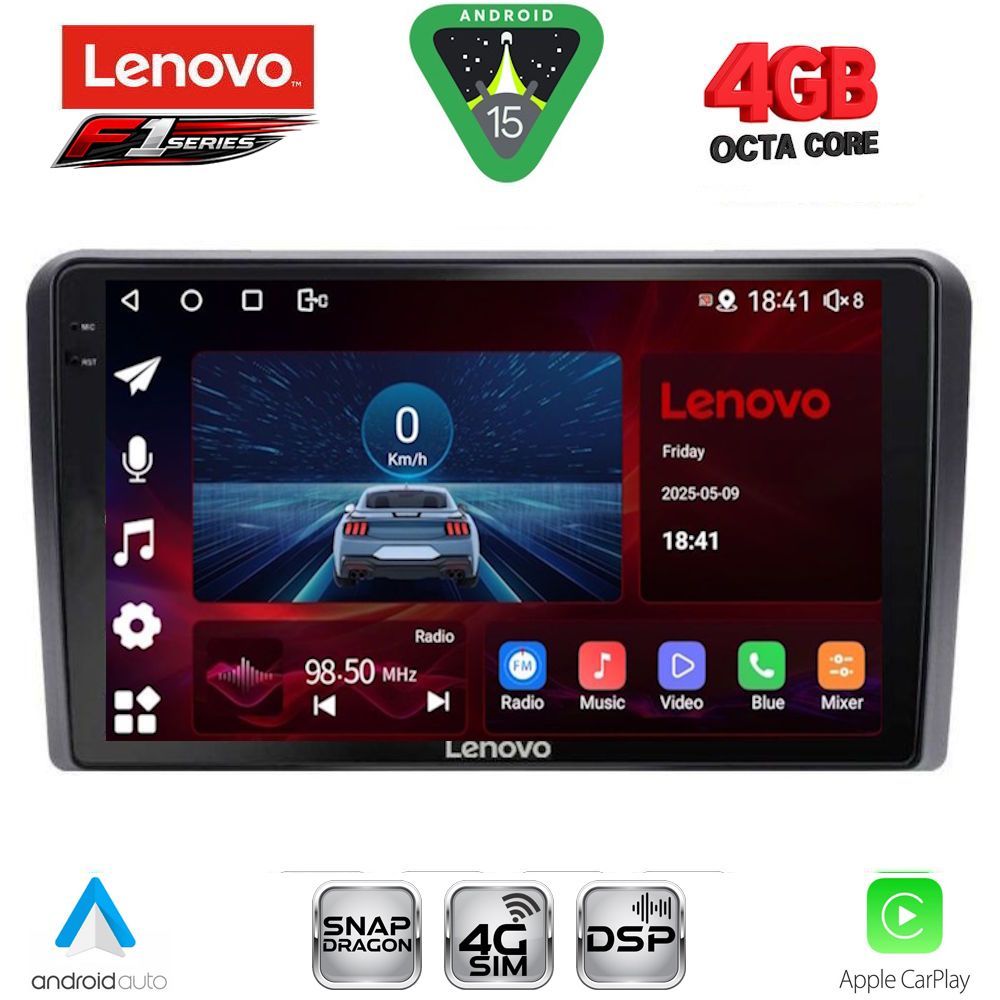 SSQ9213-15 LENOVO SSQ 9213_CPA (10inc) MULTIMEDIA TABLET for HONDA JAZZ mod. 2019-2026 - Image 1