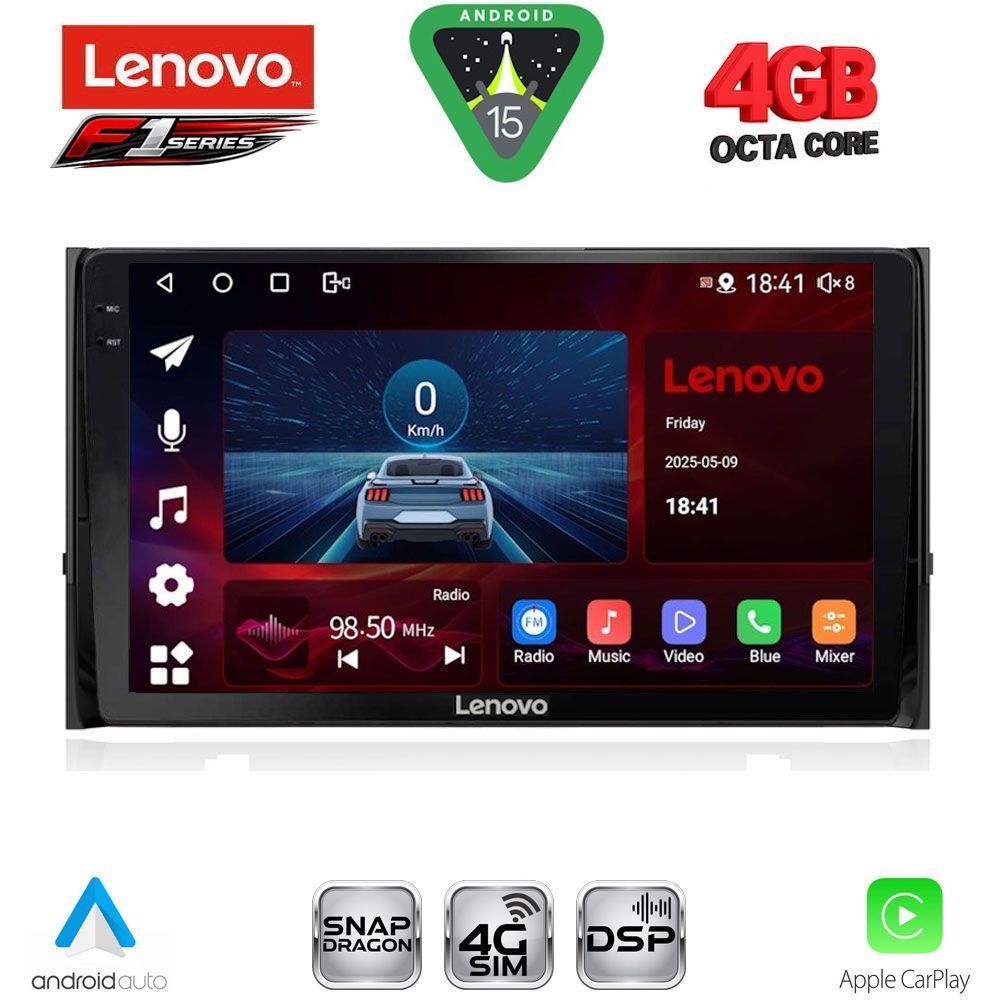 SSQ9584_15 LENOVO SSQ 9584_CPA (10inc) MULTIMEDIA TABLET for SKODA KAROQ - KODIAQ mod. 2016-2024 - Image 1