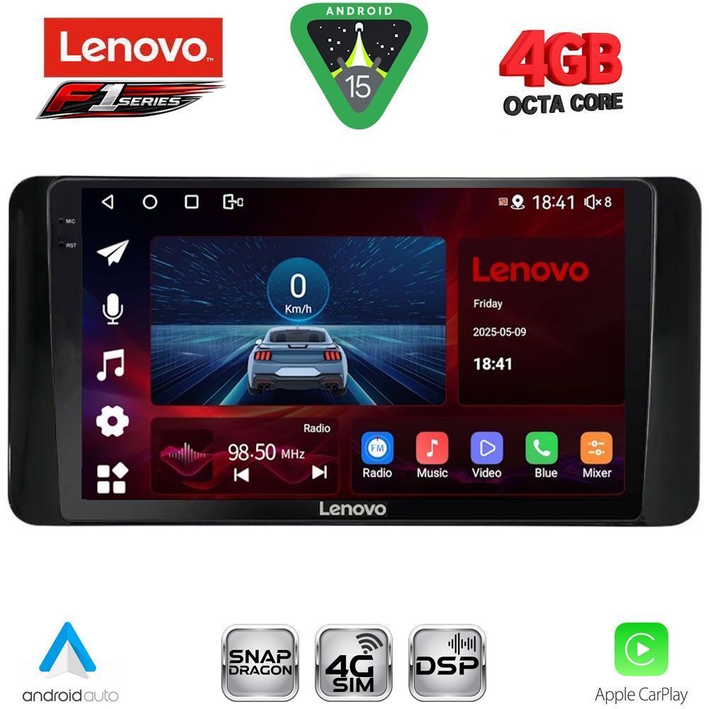 SSQ9586_15 LENOVO SSQ 9586_CPA (10inc) MULTIMEDIA TABLET for SKODA KAMIQ mod. 2018-2026 - Image 1